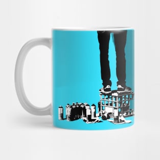 Street Artist at Work Mug